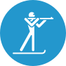 ikona biathlonisty